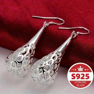 1pc  S925  Sterling Silver Drop Down Earrings